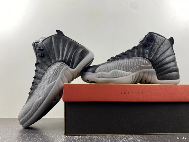 Rep TBK Grey Black Air Wolf Jordan 12 CT8013-019 0826